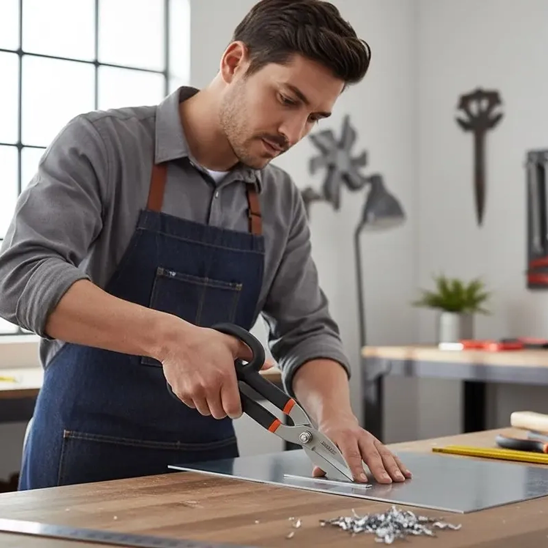 Tijera Hojalatera 8 Pulgadas Profesional Afixs-tools 5