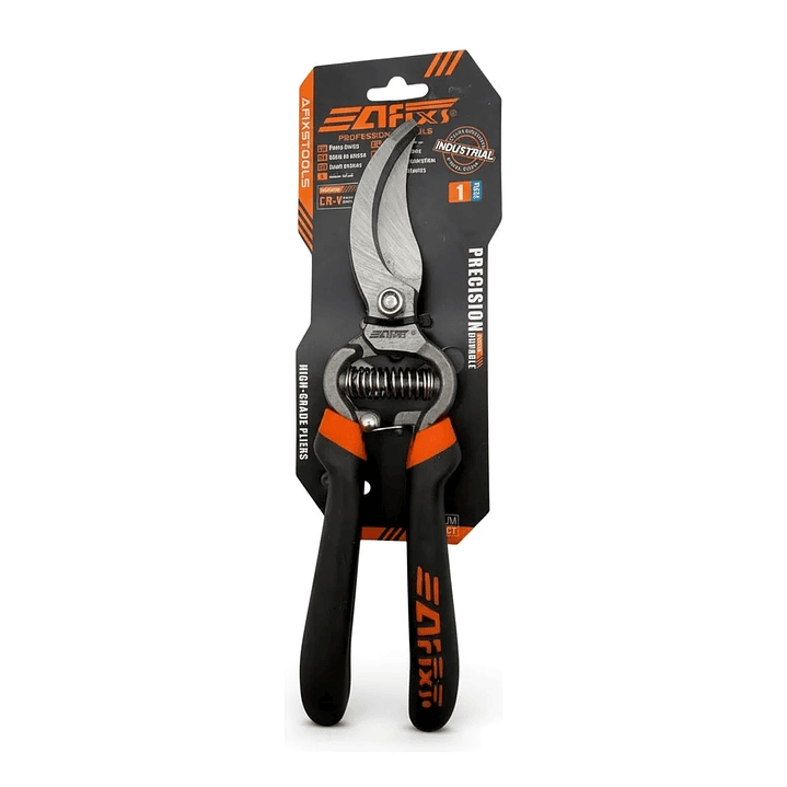 Tijera Para Poda 6' Cuchilla Curva Profesional Afixs 1