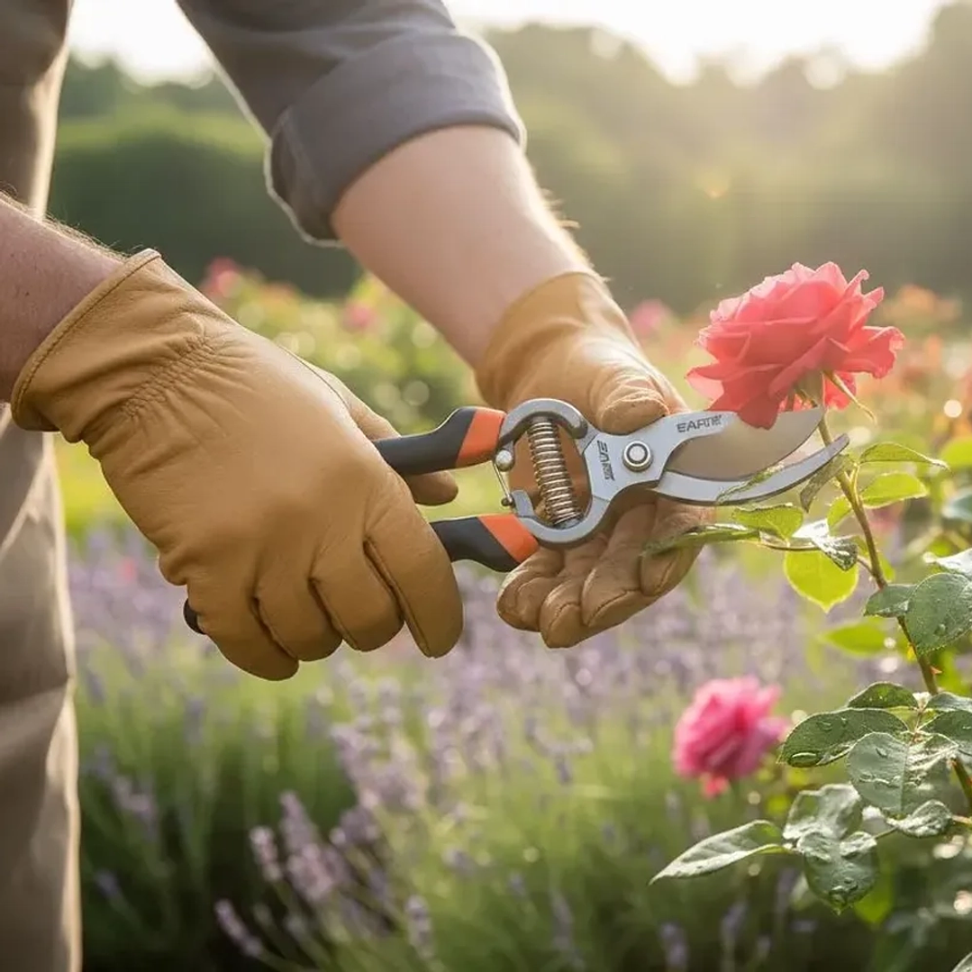 Tijera Para Poda 6' Cuchilla Curva Profesional Afixs 4