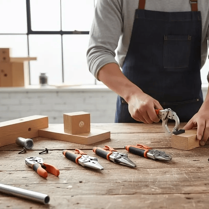 Set De Herramientas Alicates-caiman De Presion Afixs 5