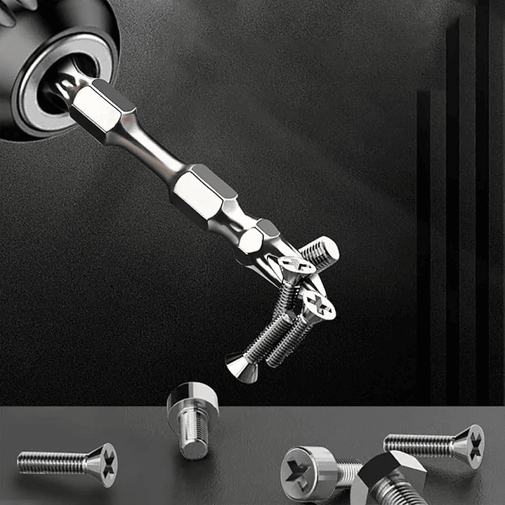 Juego de 10 Puntas de Destornillador Magnéticas 65 mm Mcasa 4