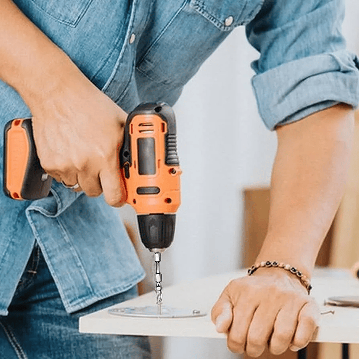 Juego de 10 Puntas de Destornillador Magnéticas 65 mm Mcasa 5