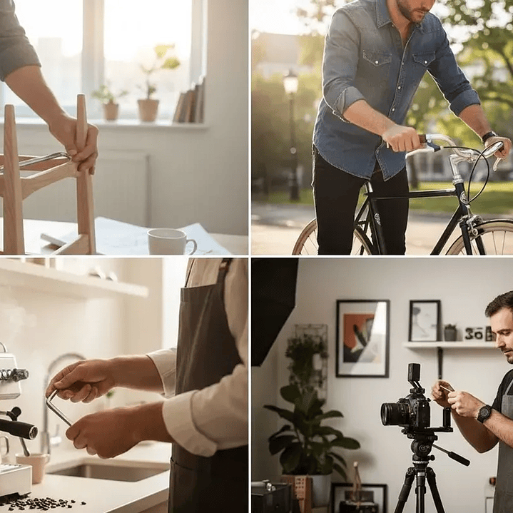 Set de Llaves Allen Hexagonal Cr-V 9 Piezas Afixs 5