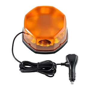 Baliza de Seguridad Ámbar Estroboscópica 8 LED – Mcasa