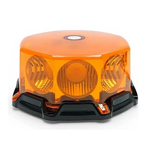 Baliza de Seguridad Ámbar Estroboscópica 8 LED – Mcasa