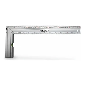 Escuadra Carpintero con Nivelador 350 mm – Aluminio Mcasa