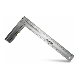 Escuadra Carpintero con Nivelador 350 mm – Aluminio Mcasa