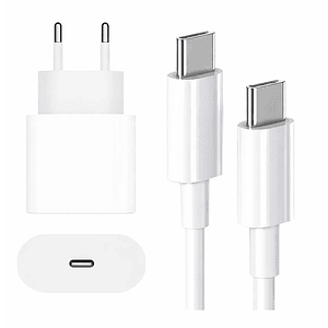 Cargador USB Tipo C 35W – Compatible con iPhone y Android