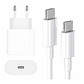 Cargador USB Tipo C 35W – Compatible con iPhone y Android - Miniatura 1