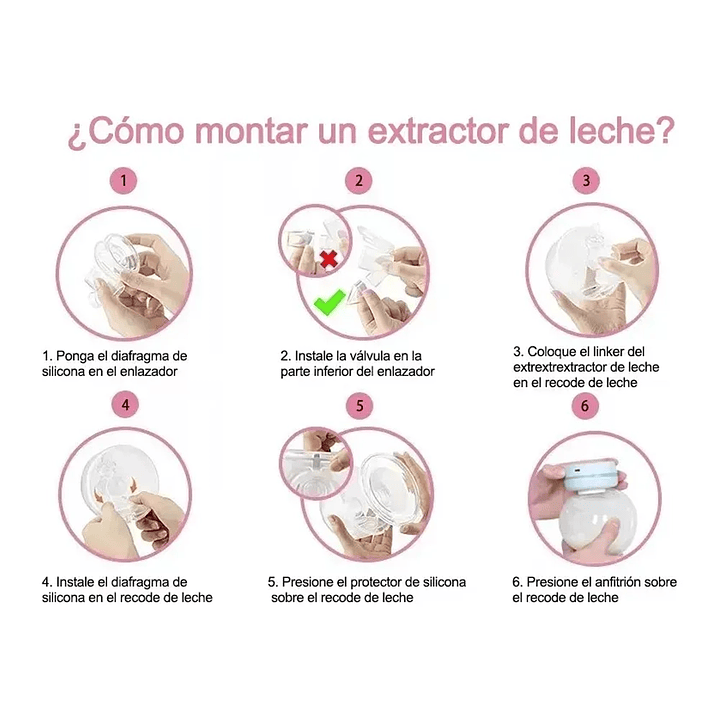 Extractor de Leche Eléctrico Portátil  5