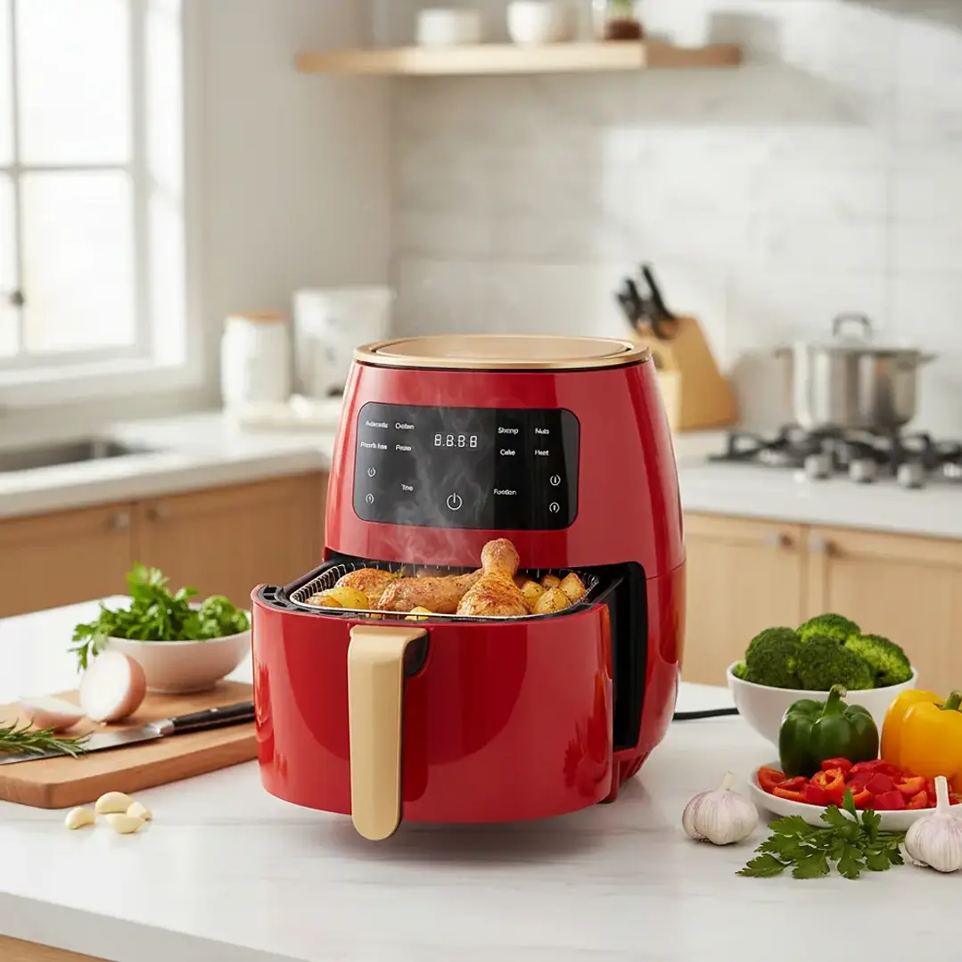 Freidora de aire digital 6L 2400W 7