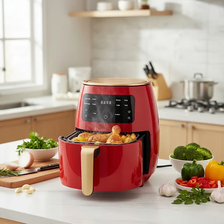 Freidora de aire digital 6L 2400W 7