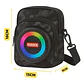 Parlante Bluetooth Portátil Tipo mochila 8W con Radio y Luces RGB - Miniatura 2