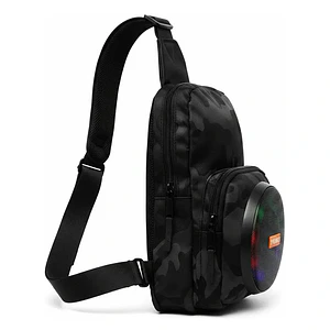 Parlante Mochila Bluetooth mCasa Portátil con Radio FM y Luces RGB