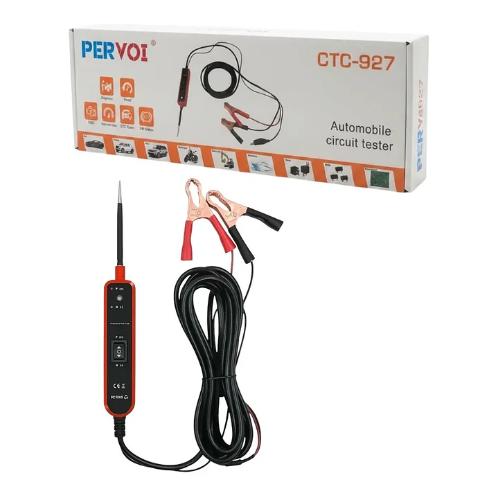 Probador Profesional de Circuitos Automotriz mCasa Pervoi 12V-24V 4