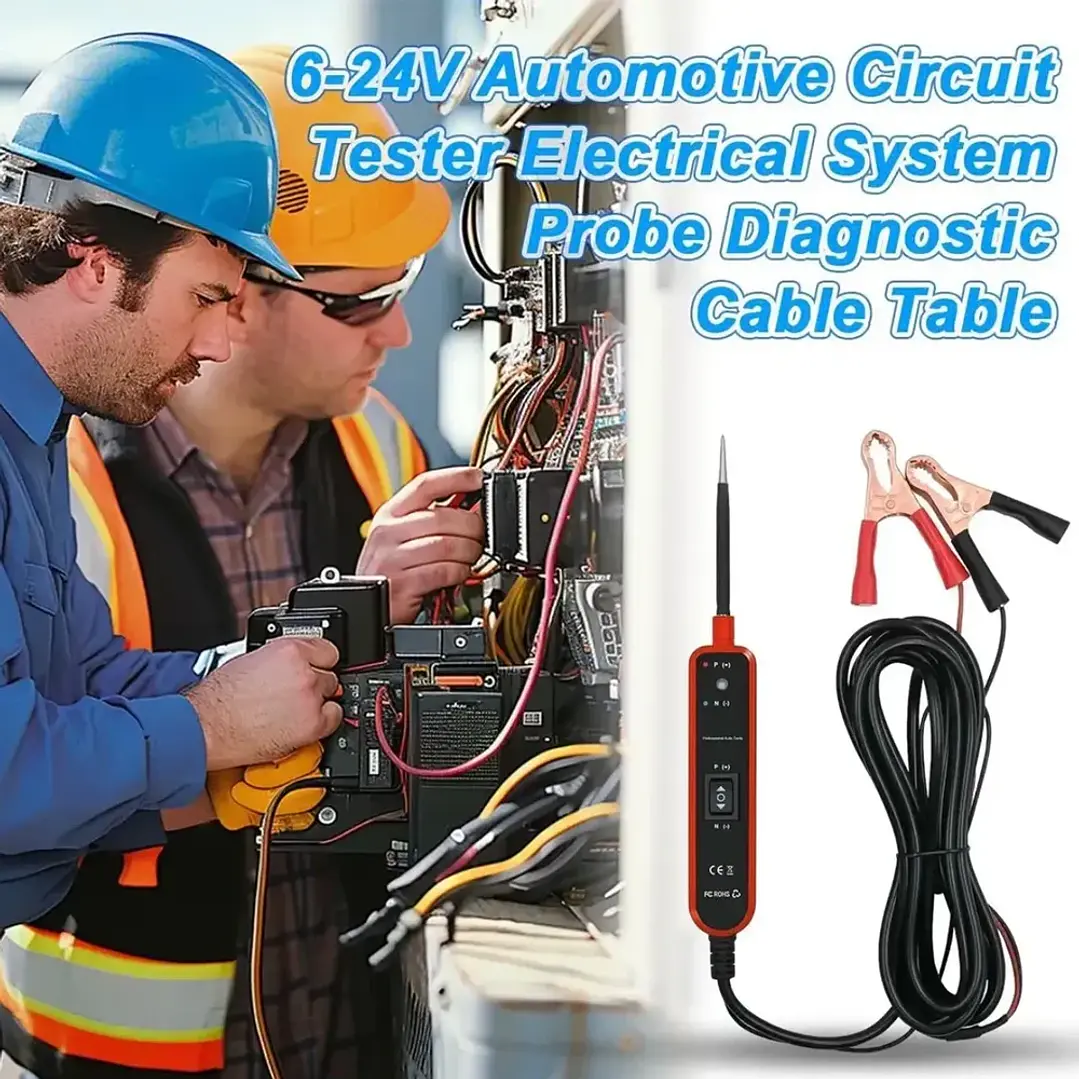 Probador Profesional de Circuitos Automotriz mCasa Pervoi 12V-24V 7