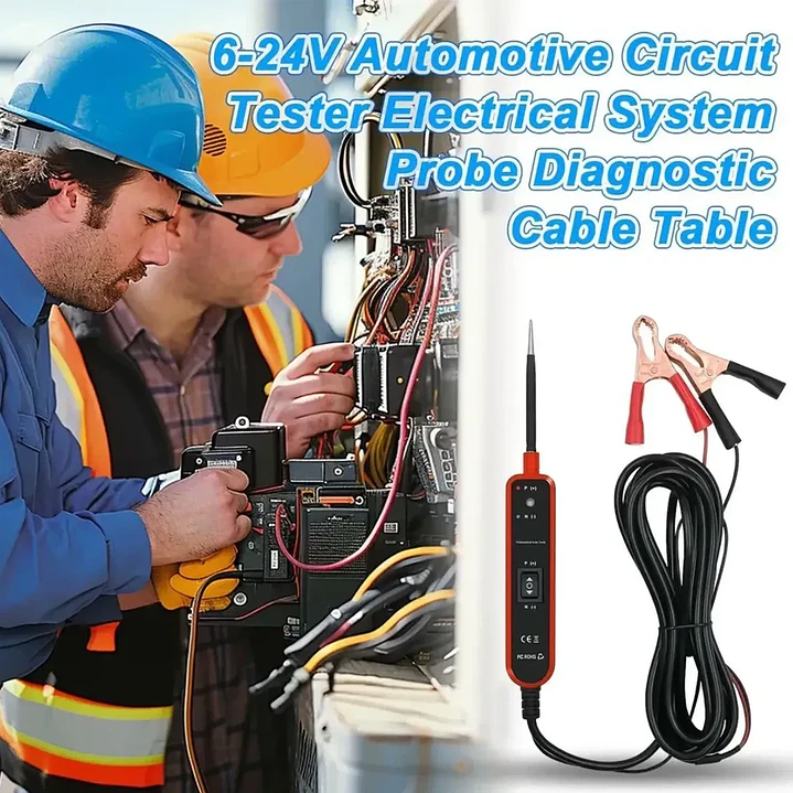 Probador Profesional de Circuitos Automotriz mCasa Pervoi 12V-24V 7