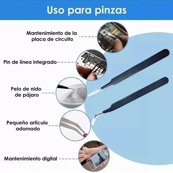 Cautín Eléctrico de Lápiz Pervoi 60W Mcasa con Punta de Precisión 0.8mm 5