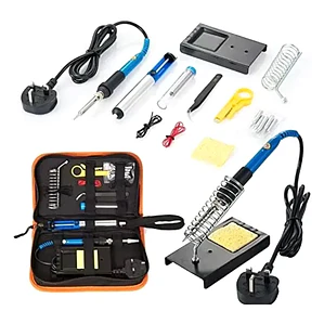 Cautín Eléctrico de Lápiz Pervoi 60W Mcasa con Punta de Precisión 0.8mm