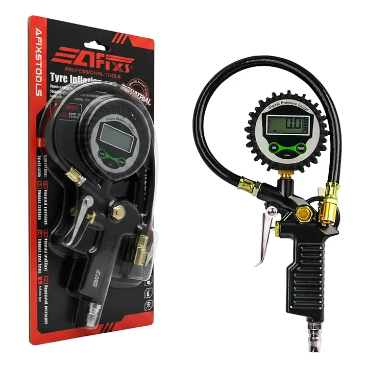 Medidor de Presión de Neumáticos Digital Mcasa Afixs-Tools 230 PSI 2