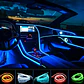 Kit de Luces LED Ambiente para Interior de Auto 110cm con Conexión 12V - Miniatura 2