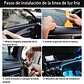 Kit de Luces LED Ambiente para Interior de Auto 110cm con Conexión 12V - Miniatura 4