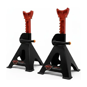 Set 2 Soporte De Gata Hidráulica De 3 Toneladas Afixs-mcasa