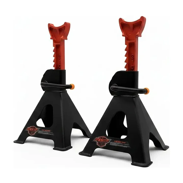 Set 2 Soporte De Gata Hidráulica De 3 Toneladas Afixs-mcasa 1