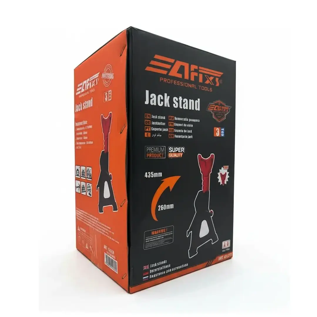 Set 2 Soporte De Gata Hidráulica De 3 Toneladas Afixs-mcasa 2