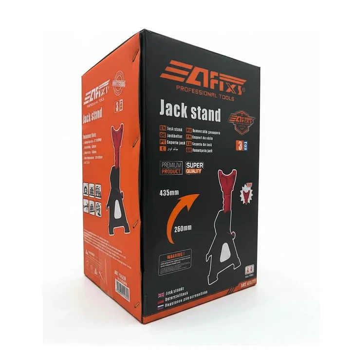 Set 2 Soporte De Gata Hidráulica De 3 Toneladas Afixs-mcasa 2