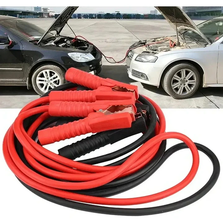 Cable Puente Batería 3000 Amp Profesional de 3 Metros para Camionetas y Motores Diésel 7