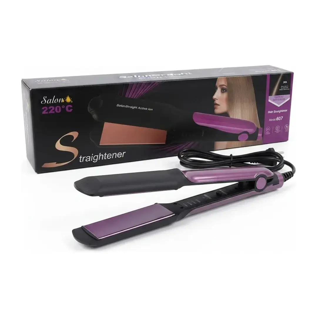 Plancha De Pelo Straightener Temperatura 4 Niveles Mcasa 1