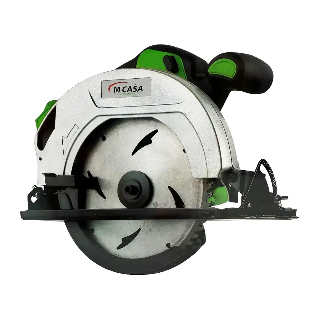 Sierra Circular Inalambrica Mcasa 2 Baterias 800w 1
