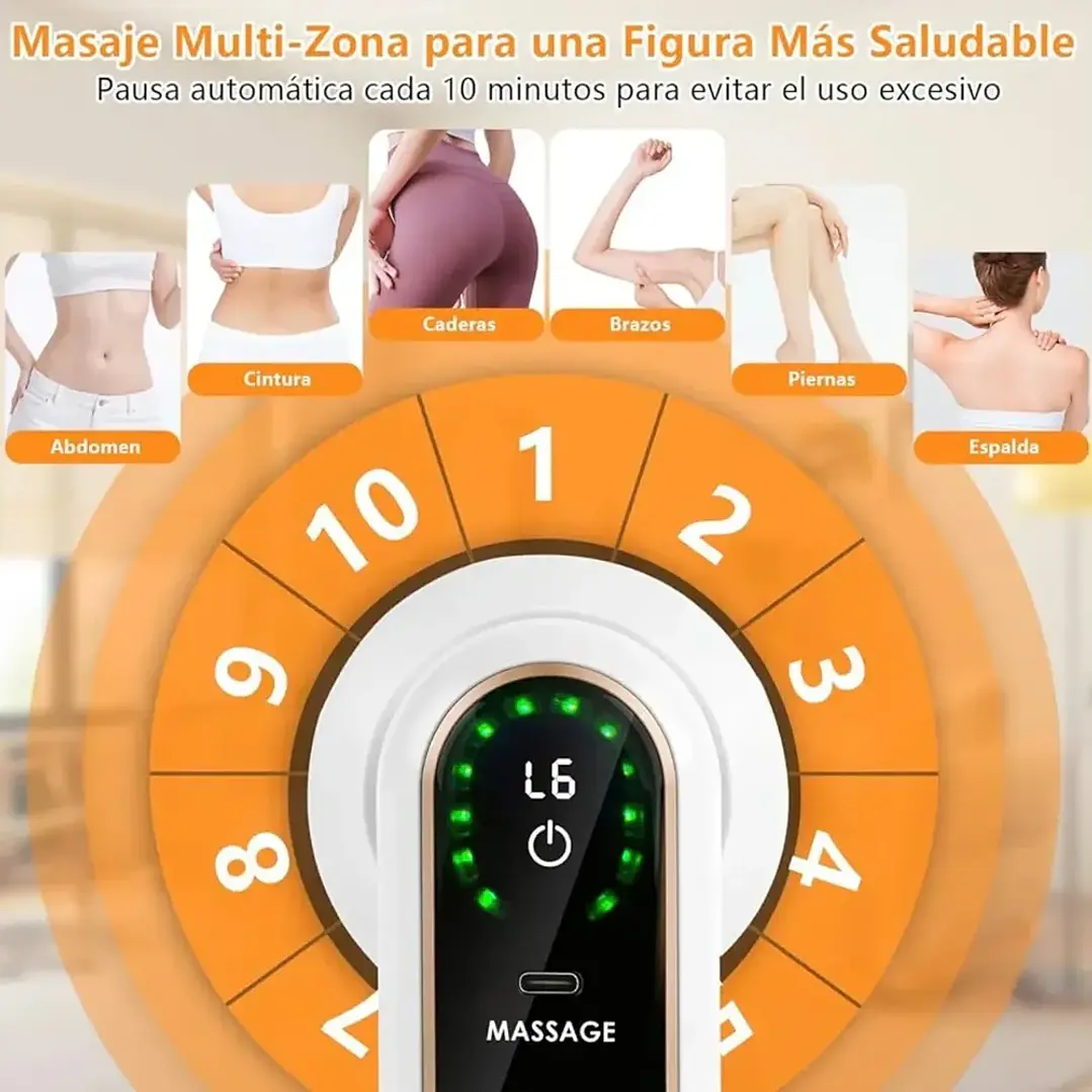 Masajeador Eléctrico Corporal Anticelulítico Mcasa 6