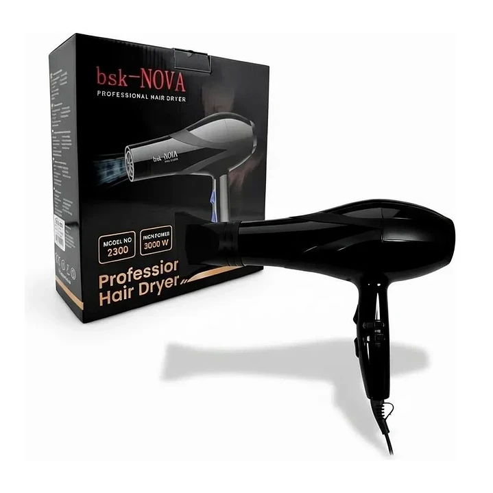 Secador De Cabello Prosessional Nova 3000w 220v Hair Mcasa 1