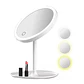 Espejo Led Maquillaje Tocador Usb Recargable 3 Tonos Mcasa - Miniatura 4