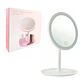 Espejo Led Maquillaje Tocador Usb Recargable 3 Tonos Mcasa - Miniatura 2