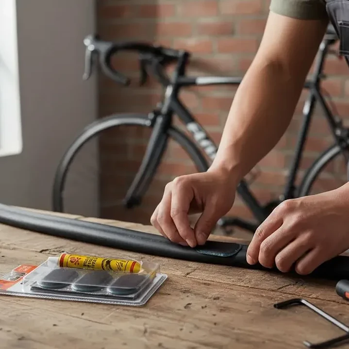 Parches De Bicicleta Kit 25 Unidades +pegamento Pervoi Mcasa 4