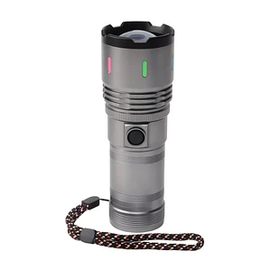 Linterna Táctica Gran Potenia Recargable Multicolor Mcasa