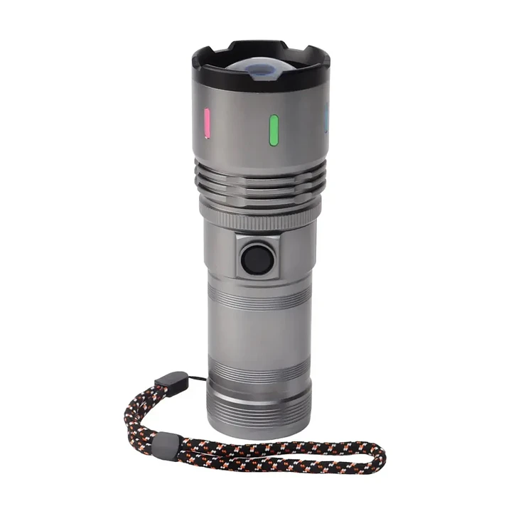 Linterna Táctica Gran Potenia Recargable Multicolor Mcasa 1
