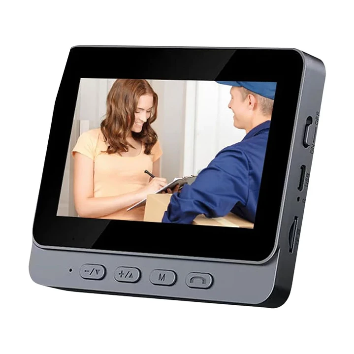 Timbre Smart Con Cámara Audio Inalámbrico Videoportero Mcasa 2