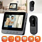 Timbre Smart Con Cámara Audio Inalámbrico Videoportero Mcasa - Miniatura 3