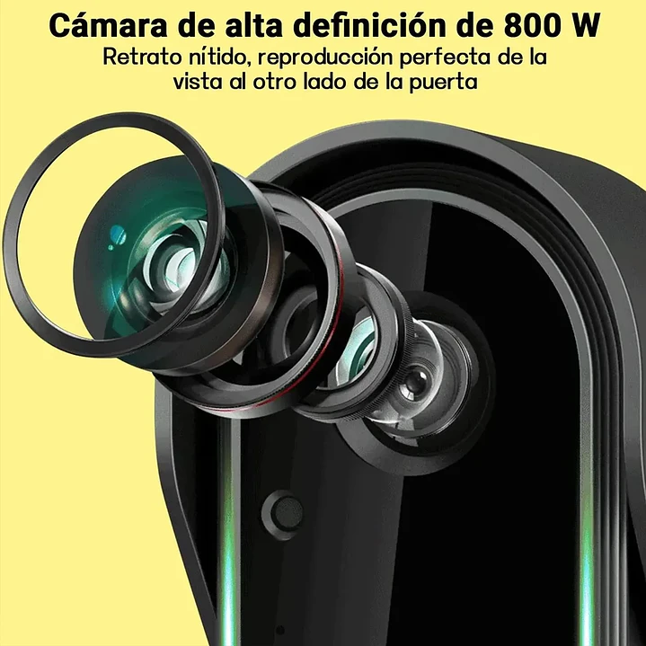 Timbre Smart Con Cámara Audio Inalámbrico Videoportero Mcasa 5