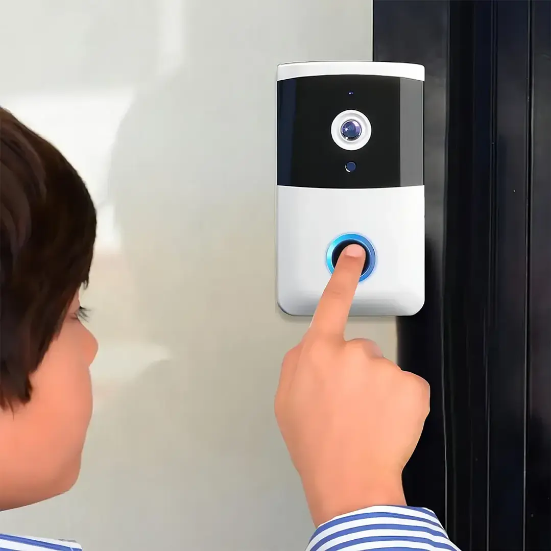 Timbre Inalámbrico Con Cámara Hd Y Wifi Para Hogar Mcasa 5