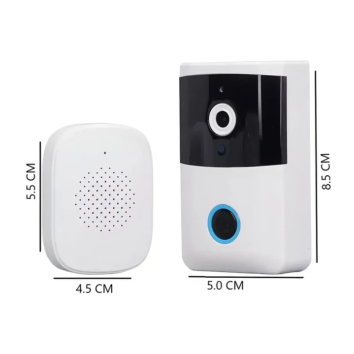 Timbre Inalámbrico Con Cámara Hd Y Wifi Para Hogar Mcasa 2