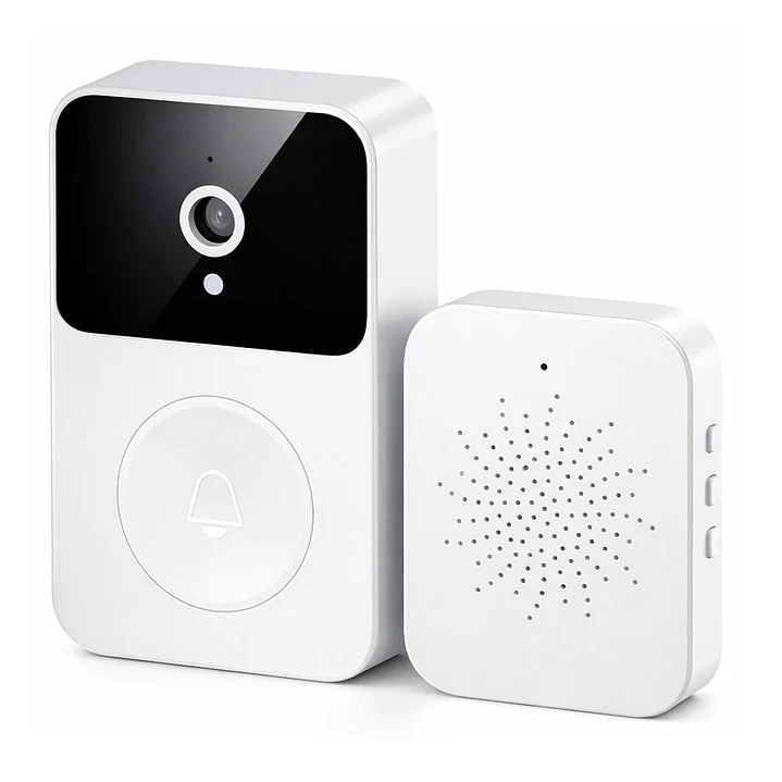 Timbre Con Videollamada Inteligente Seguridad Hogar Mcasa 1