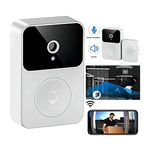 Timbre Con Videollamada Inteligente Seguridad Hogar Mcasa
