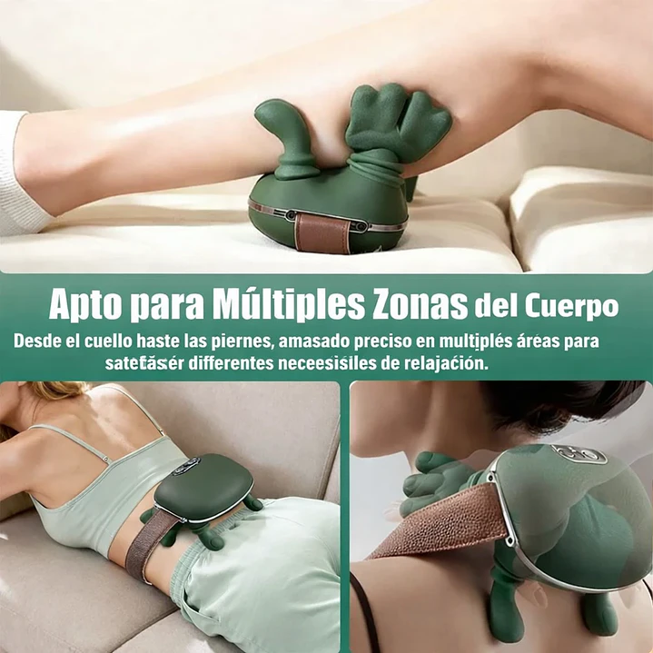Masajeador De Cuello Y Hombros Con Calor Recargable Mcasa 6