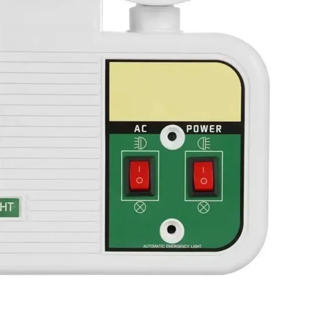 Luz De Emergencia Recargable Doble Foco 1800mah Mcasa 4