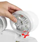 Luz De Emergencia Recargable Doble Foco 1800mah Mcasa - Miniatura 5